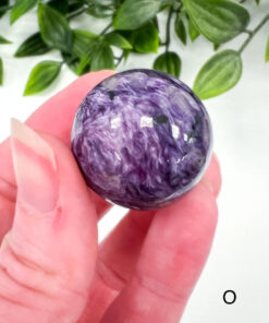 Charoite sphere