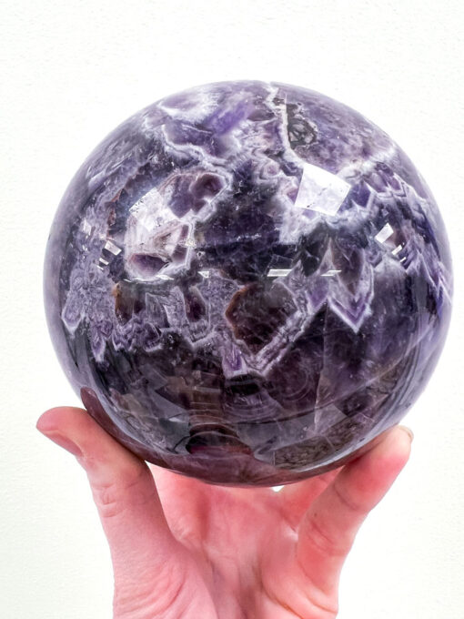 large Dream Amethyst sphere