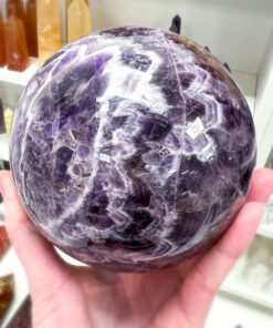 large Dream Amethyst sphere