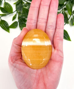 Orange Calcite palm