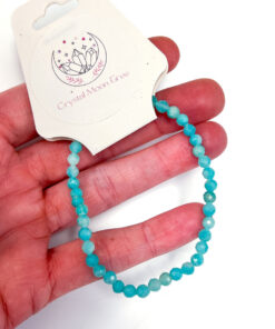 Faceted Amazonite Bracelet