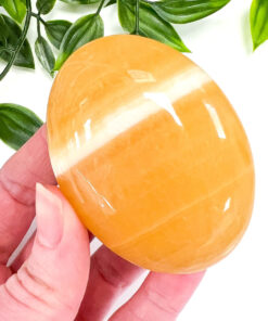 Orange Calcite palm