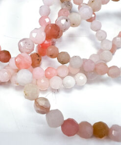 Pink Opal faceted bracelet