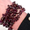 Pink Garnet Chip Bracelet