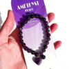 Amethyst Bracelet With Crystal Property Card