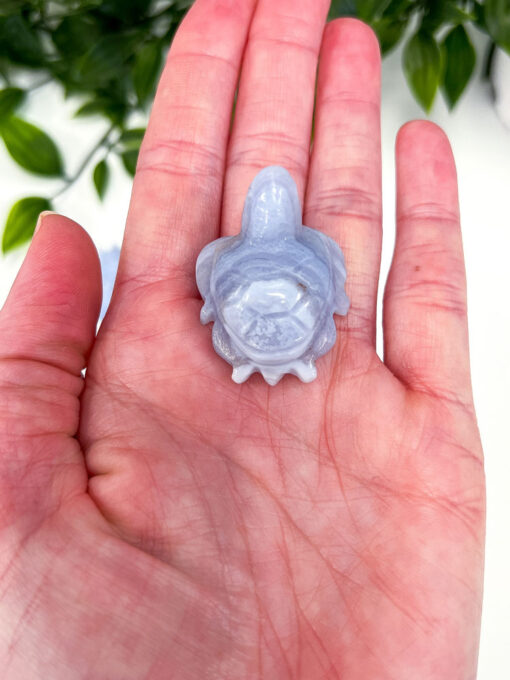 Blue Lace Agate turtle