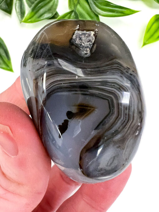 Dendritic Agate Palm | Q