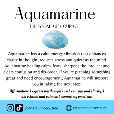 Aquamarine crystal healing properties