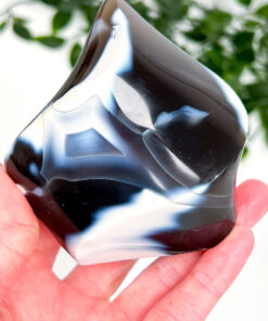 Orca Agate flame