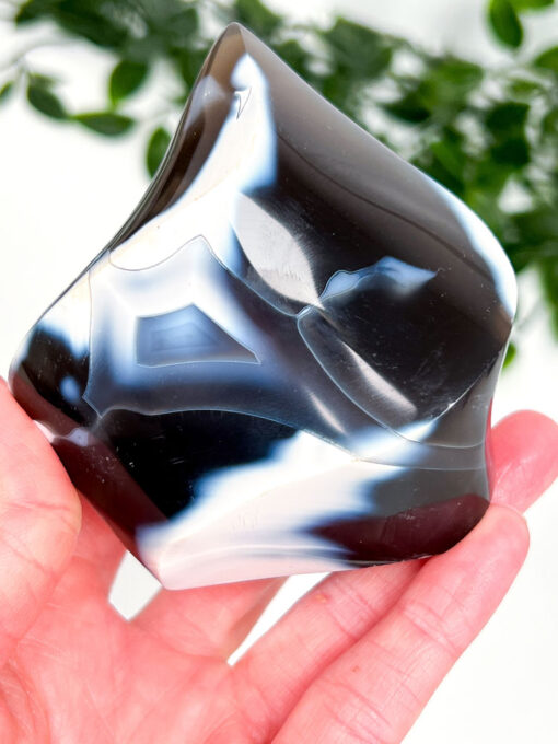 Orca Agate flame