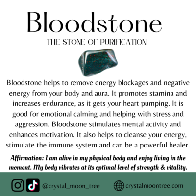 Bloodstone crystal healing properties