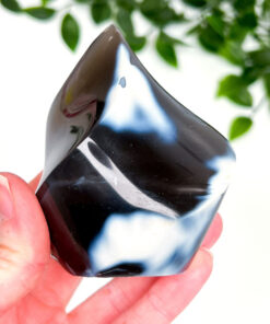 Orca Agate flame