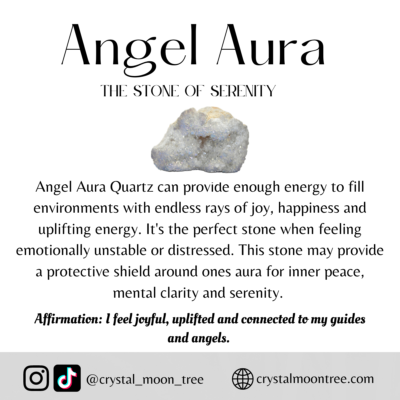 Angel Aura crystal healing properties