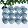 Blue Calcite heart