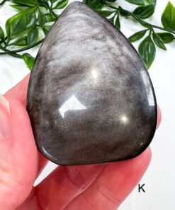 Silver sheen Obsidian flame