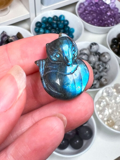 Mini Labradorite Fox