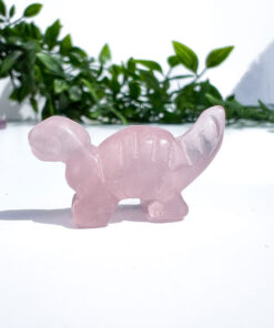 Rose Quartz Dinosaur