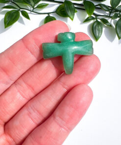 Green Aventurine dragonfly carving