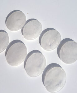 Clear Quartz Oval worry stones