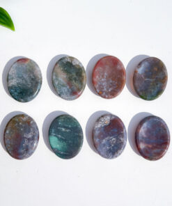 Ocean Jasper Oval Worry Stone