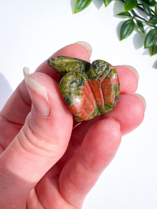 Small Unakite Eagle Carving