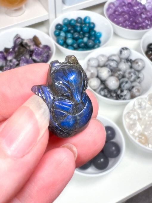 Mini Labradorite Fox