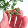 Small Unakite Tiger Carving