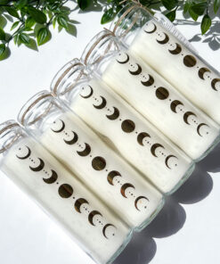 Moon Phase Coconut Candle