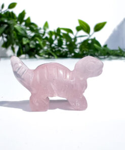 Rose Quartz Dinosaur