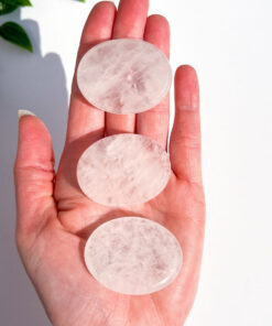 Clear Quartz Oval worry stones