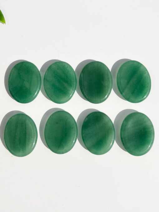 Green Aventurine oval worry stone