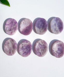 Lepidolite Oval Worry Stone