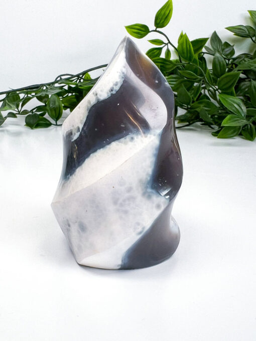 Orca Agate flame