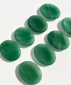 Green Aventurine oval worry stone