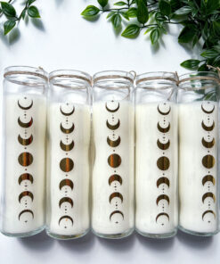 Moon Phase Coconut Candle