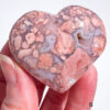 Pink Agate Heart | B