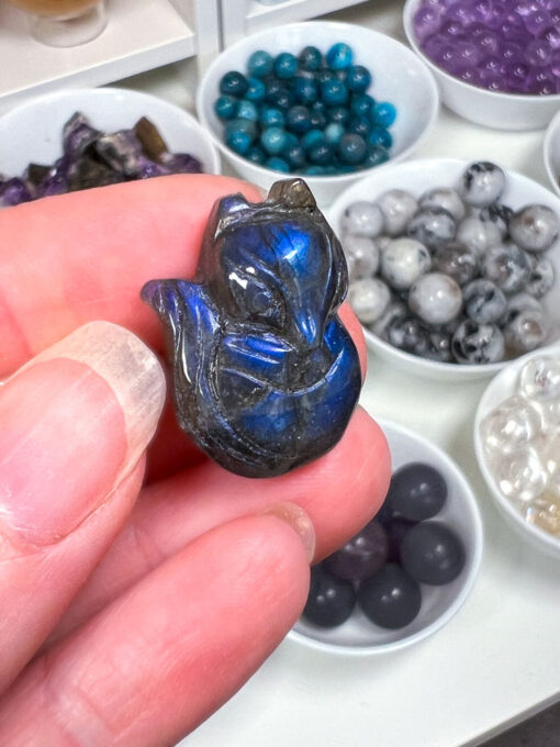 Mini Labradorite Fox