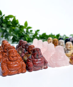 crystal laughing buddha