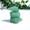 Small Green Aventurine Snake Carving