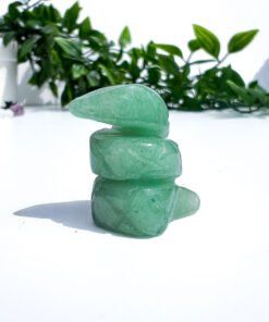 Small Green Aventurine Snake Carving