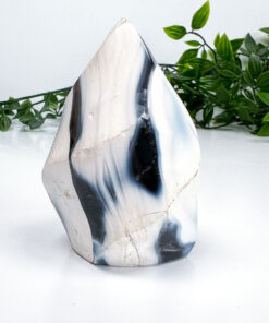 Orca Agate flame