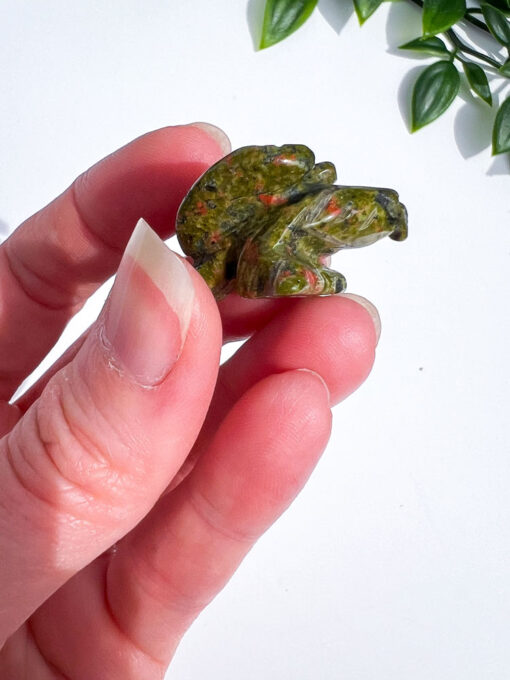 Small Unakite Eagle Carving