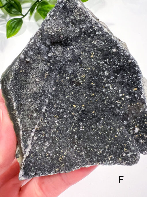 Druzy Black Amethyst cluster