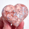 Pink Agate Heart