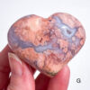 Pink Agate Heart