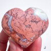 Pink Agate Heart