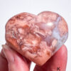 Pink Agate Heart