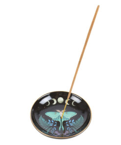 Luna moth incense stick holder