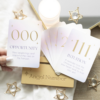 Angel Number Affirmation Cards With Wooden Stand