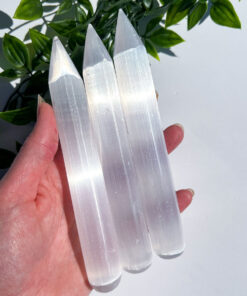 Selenite wand